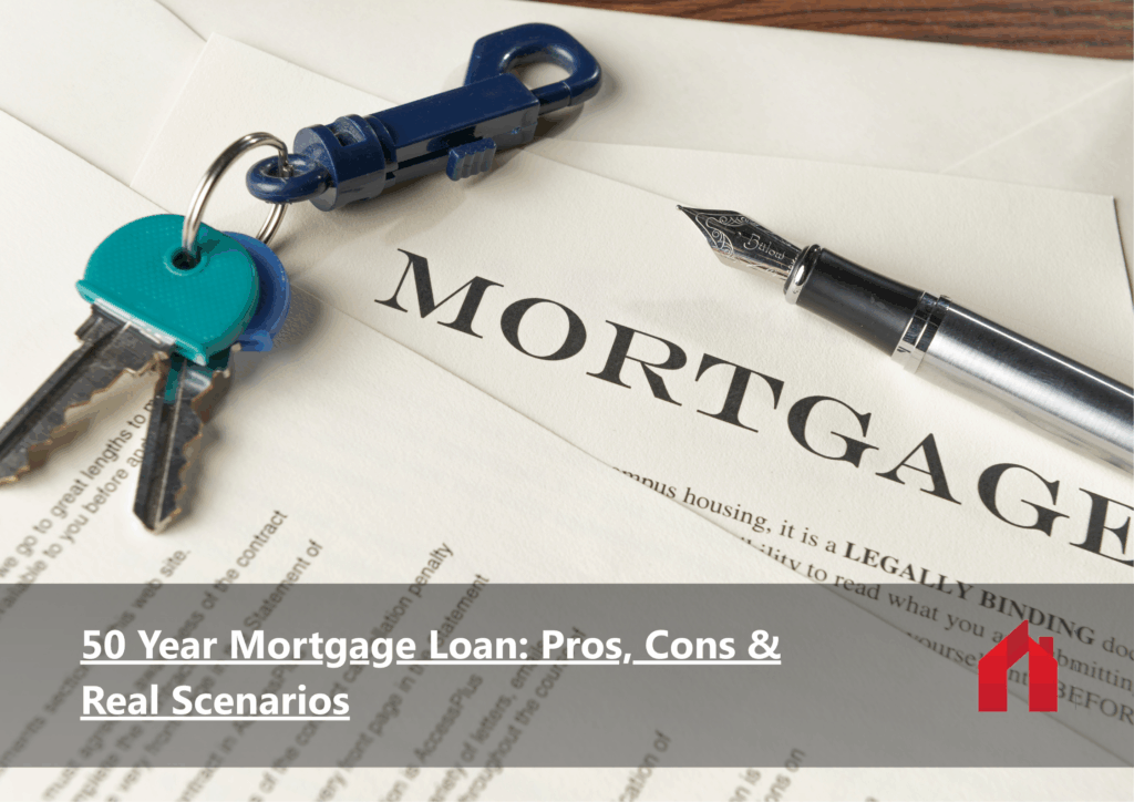 pros and cons comparison for a 50 year mortgage loan